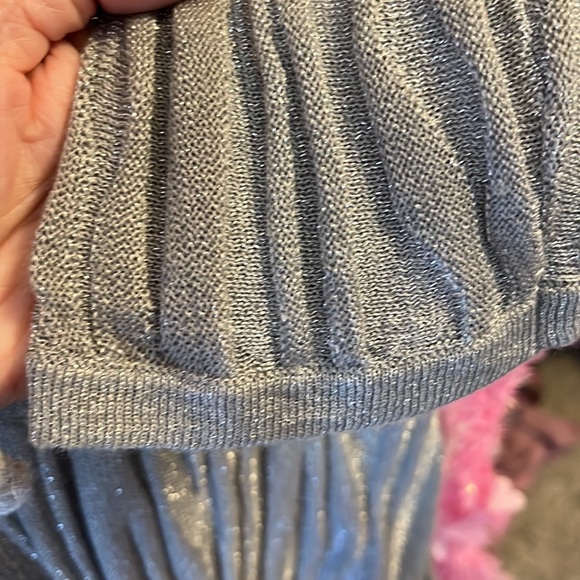 Chico’s sparkly silver tunic Size O (S) - Picture 3 of 4